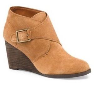 LUCKY BRAND sumarah wedge bootie